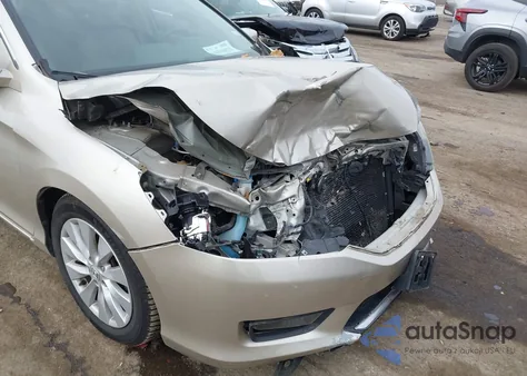 2014 Honda Accord Ex-L V-6 from USA, damaged, VIN 1HGCR3F80EA030474